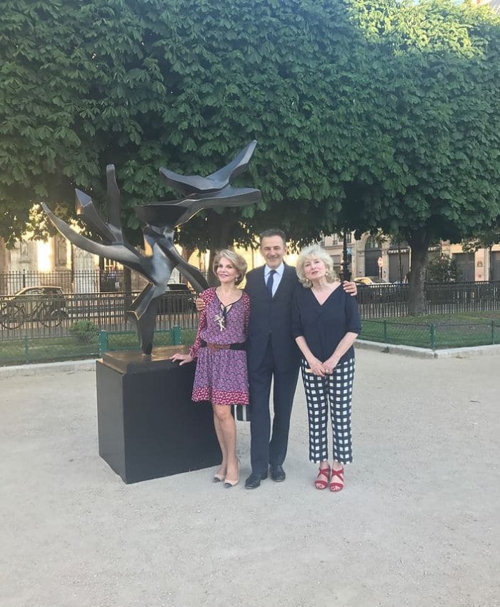 Inauguration Arbre de la Paix – Place du Louvre