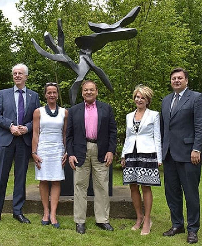 Inauguration Arbre de la Paix dans le Jardin des Nations à Berlin, 29 juillet 2015